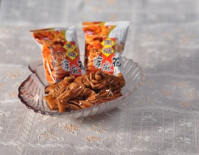 黑糖蜜麻花 散裝糕點中的蜜意經典，休閑食品招商新寵